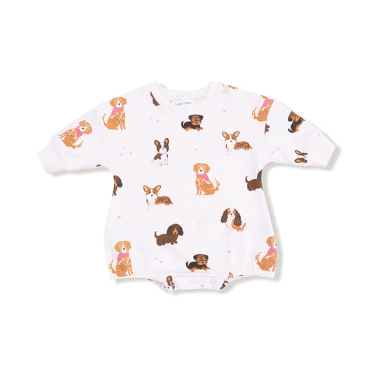 Best Friend Dogs - Pink - Sweatshirt Bubble