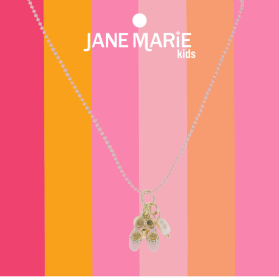 Pink Ball Chain Necklace