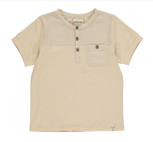 Boardwalk Pique Henley Tee