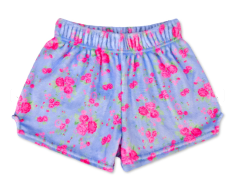 Ditsy Floral Plush Shorts