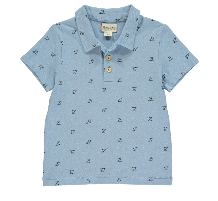 Blue Henry Polo