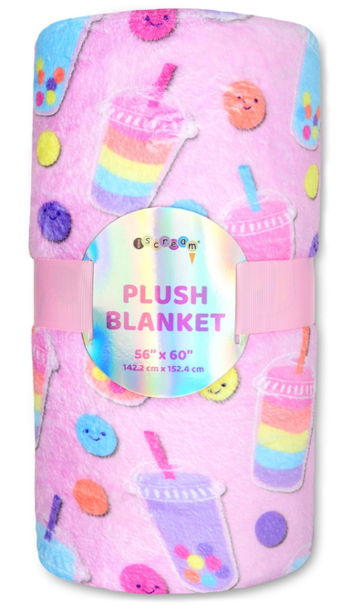 Rainboba Tea Plush Blanket