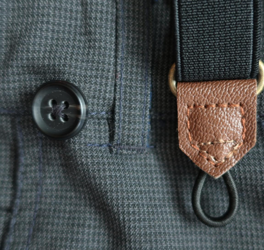 Black Dogtooth Pants