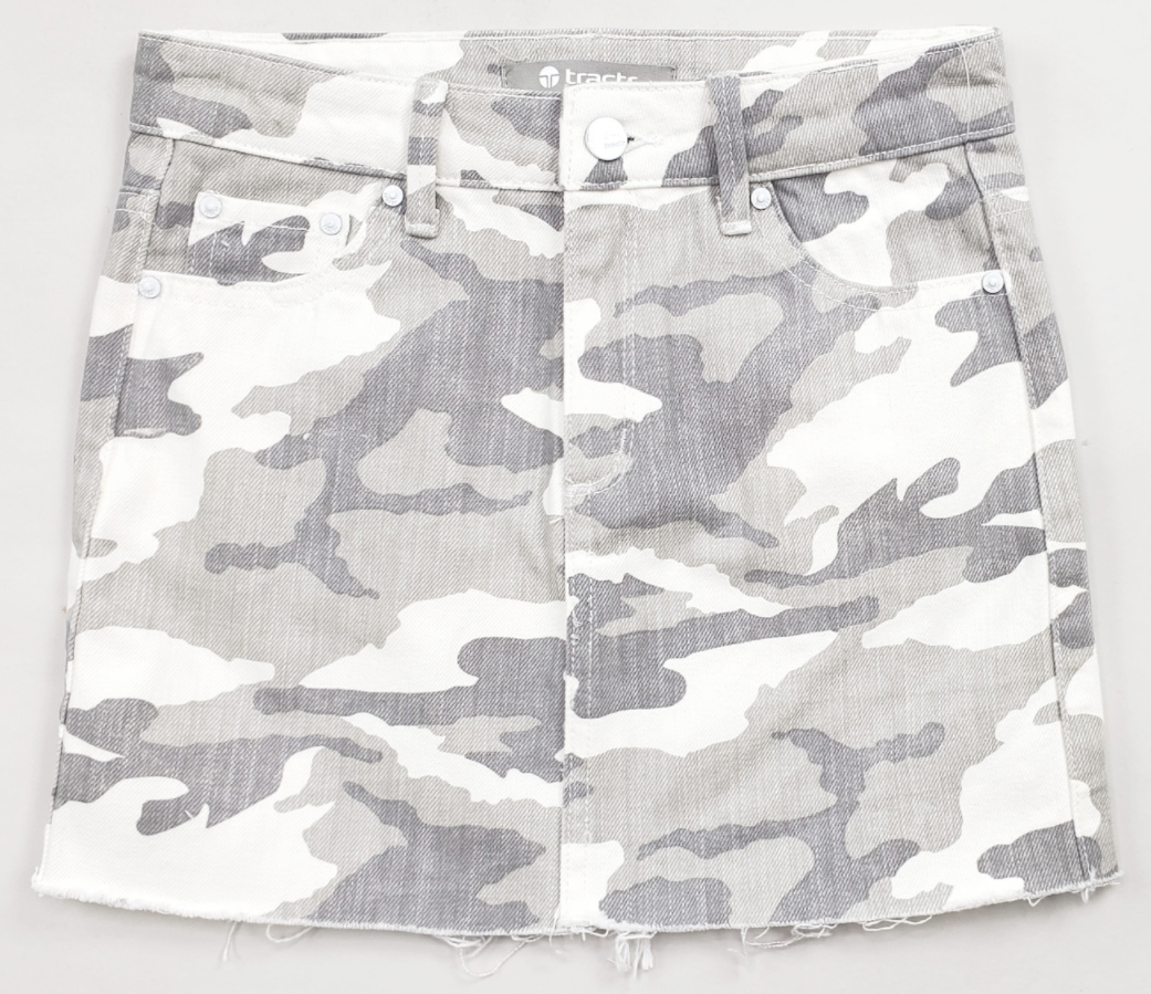 Grey Camo Skirt