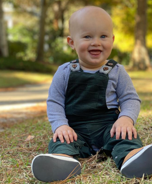 Green Woven Overalls