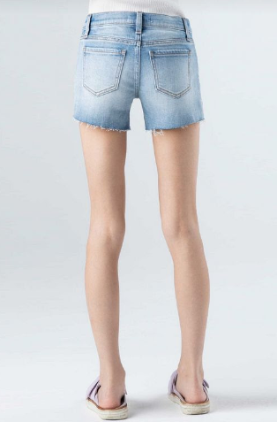 Miami Light Wash Denim Shorts