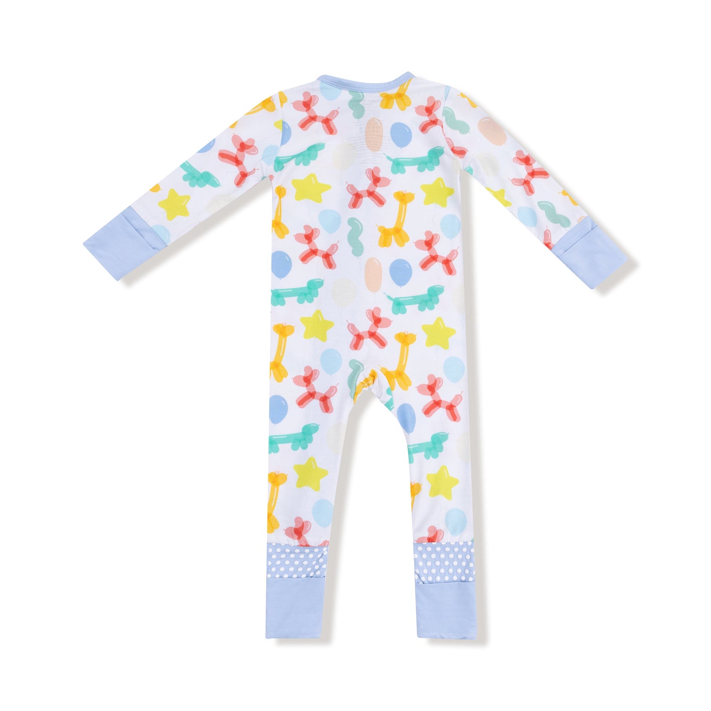 Balloon Animals - Blue - Convertible Romper
