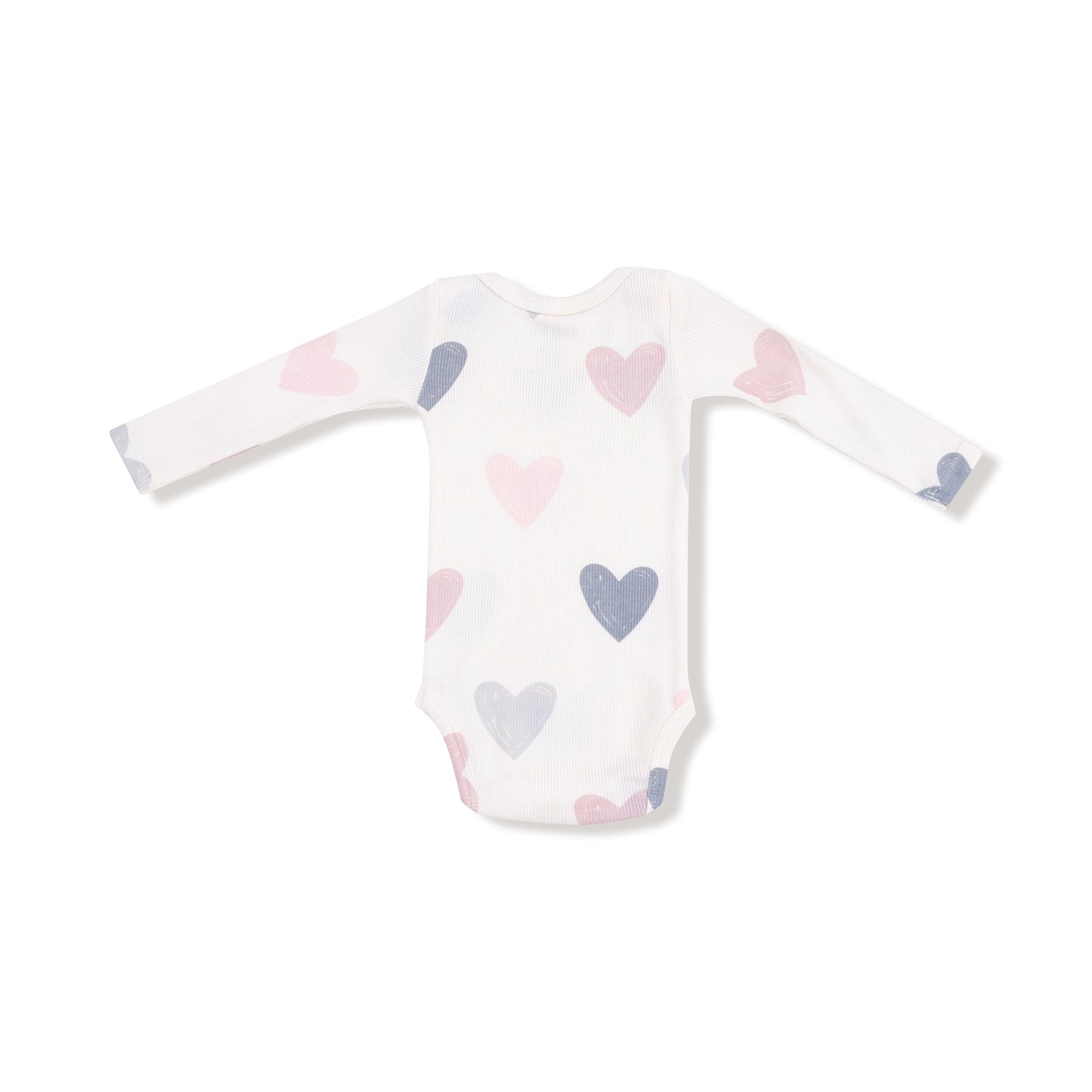Hearts - Lap Shoulder Bodysuit