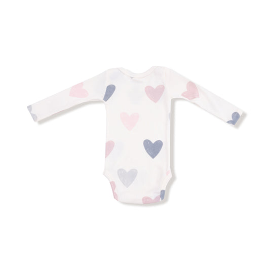 Hearts - Lap Shoulder Bodysuit