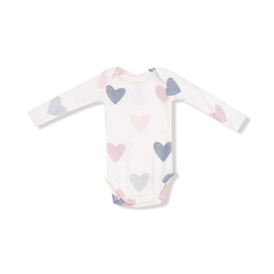 Hearts - Lap Shoulder Bodysuit