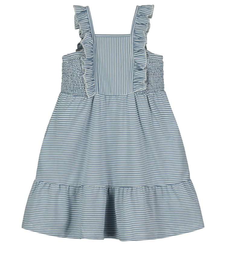 Ameera Blue Stripe Dress