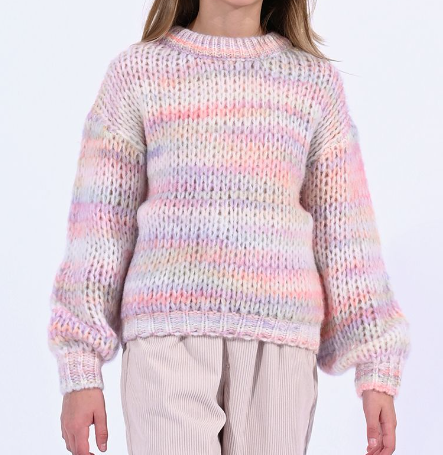 Cotton Candy Knit Sweater