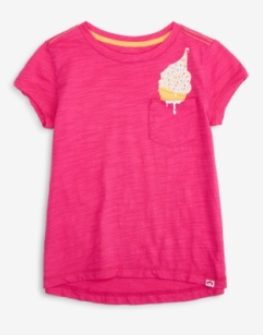 Fuchsia Ice Cream Tee