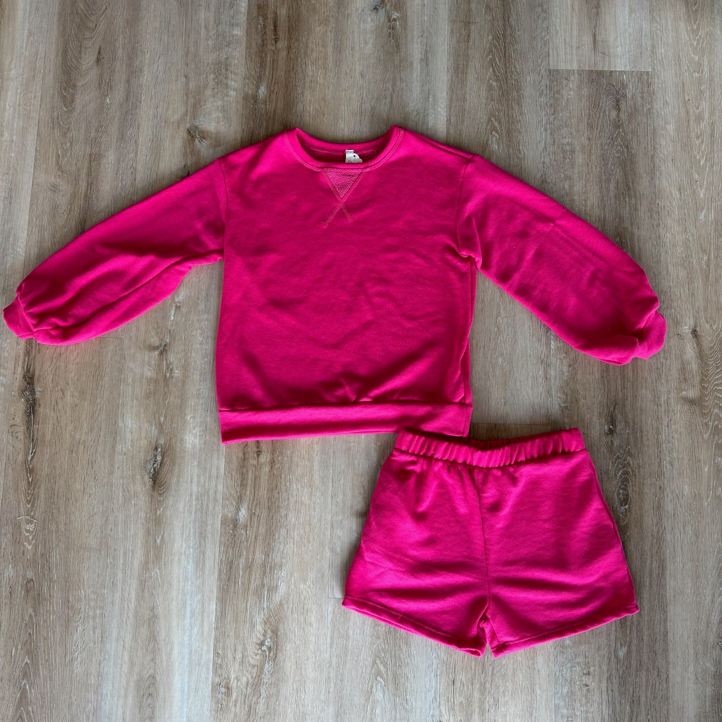 Hot Pink Terry Set