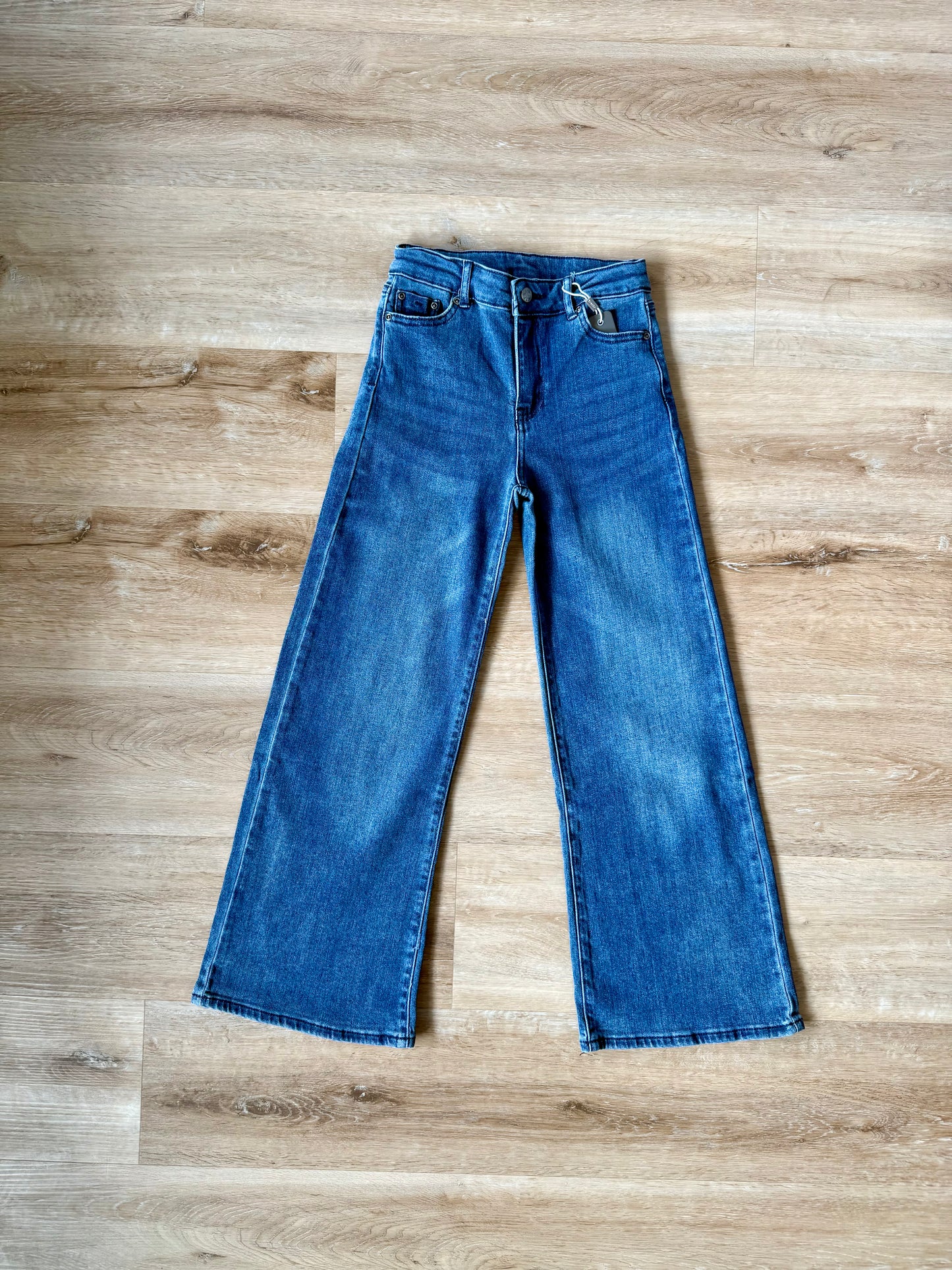 Indigo Wide Leg Denim