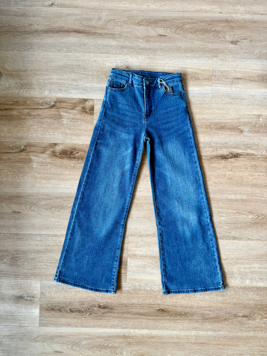 Indigo Wide Leg Denim