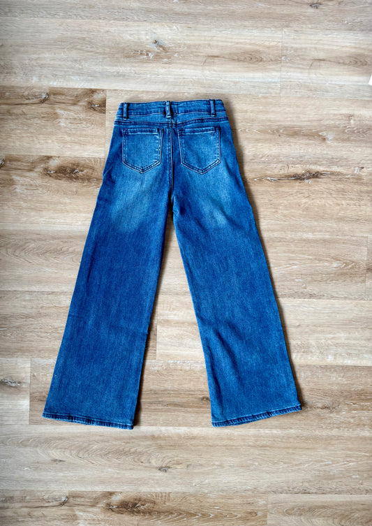 Indigo Wide Leg Denim