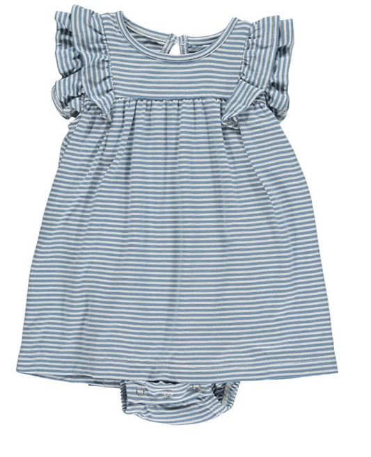 Jenn Blue Stripe Dress