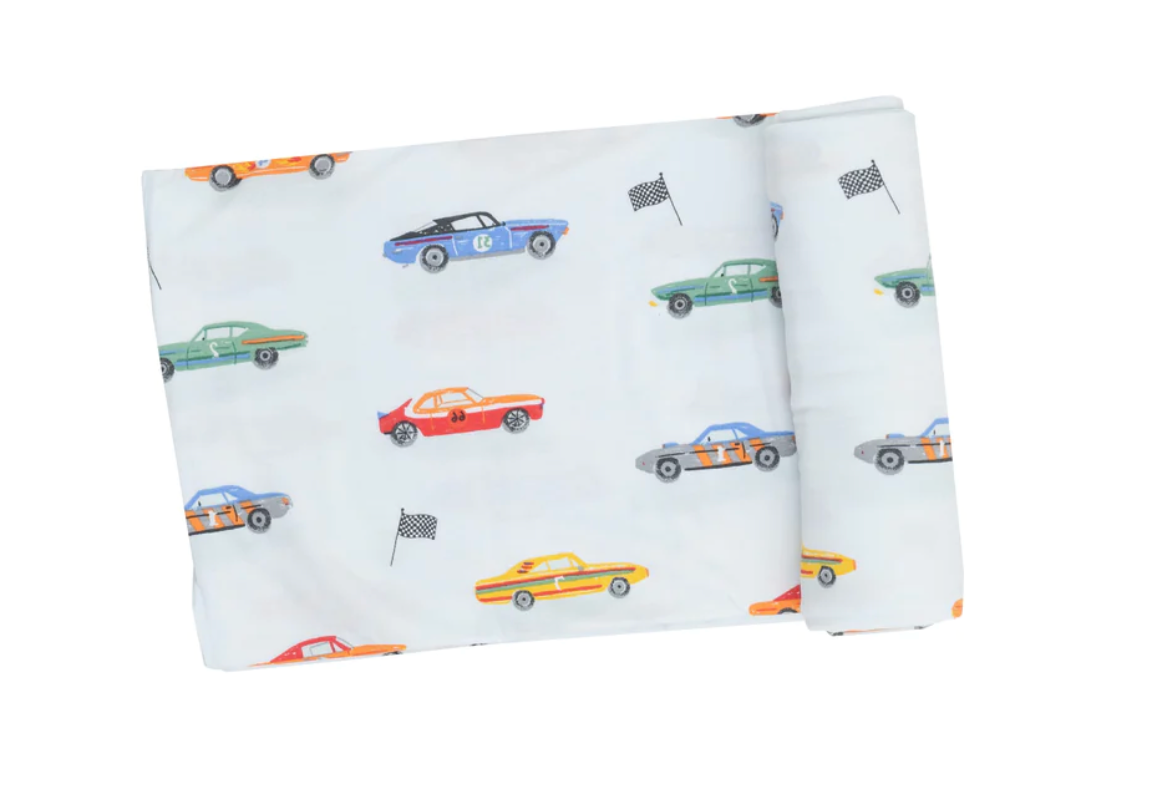 Muscle Cars Swaddle Blanket