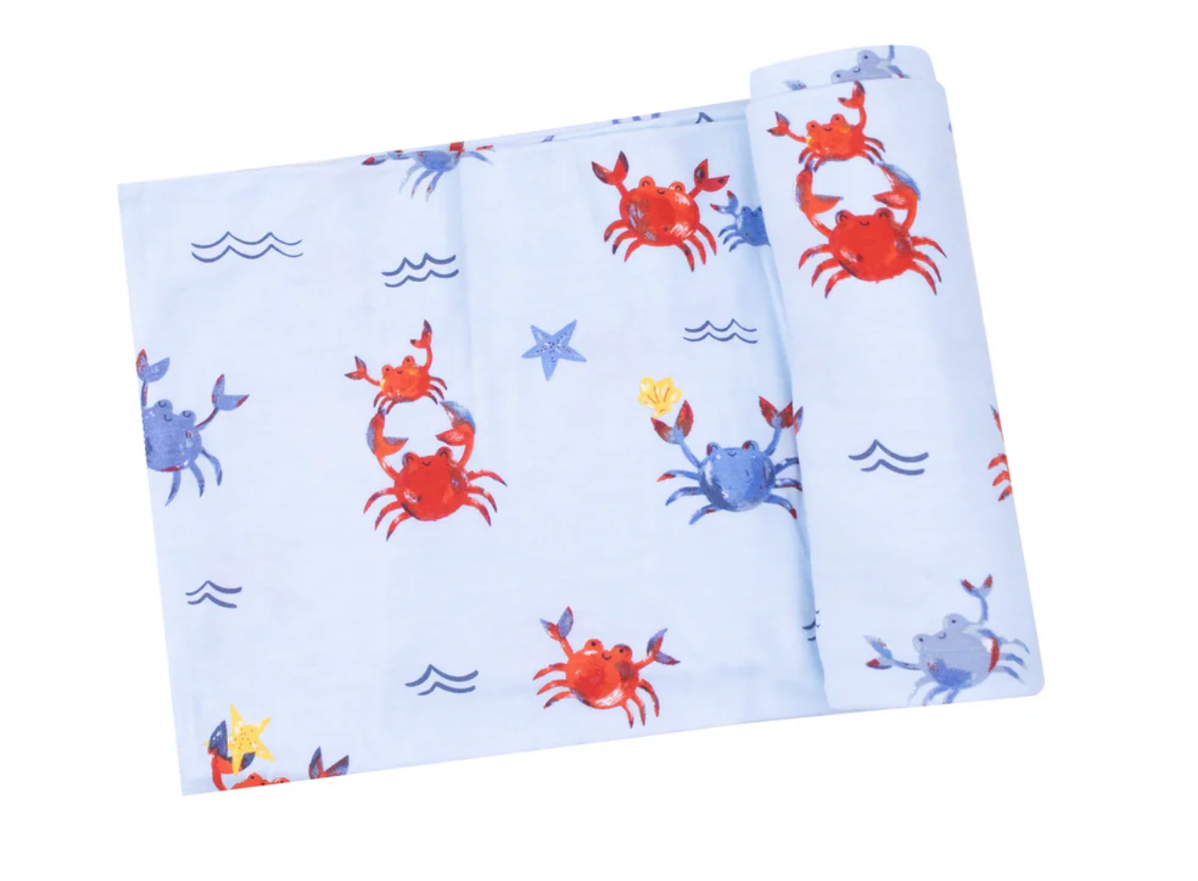 Crayon Crabs Swaddle