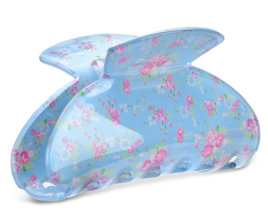 Beautiful Blossom Blue Hair Clip