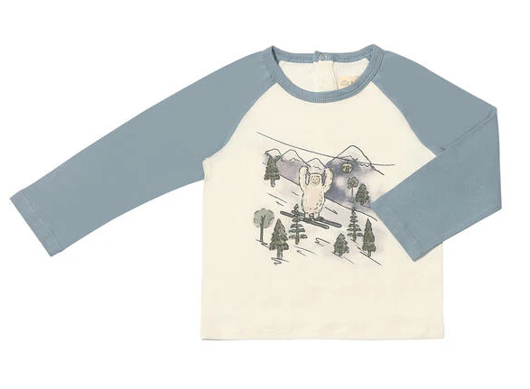 Skiing Yeti Long Sleeve Tee