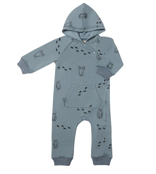 Yeti Hooded Romper