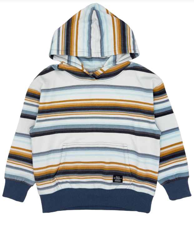 Baja Stripe Hooded Sweatshirt