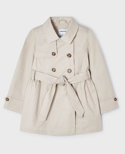 Belted Trench Raincoat