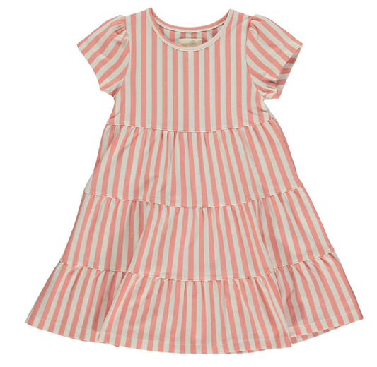 Berry Cute Striped Dress