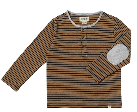 Black & Tan Stripe Top