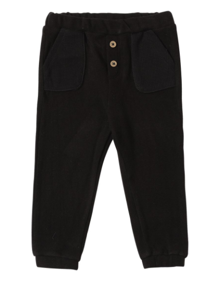 Black Jersey Pants