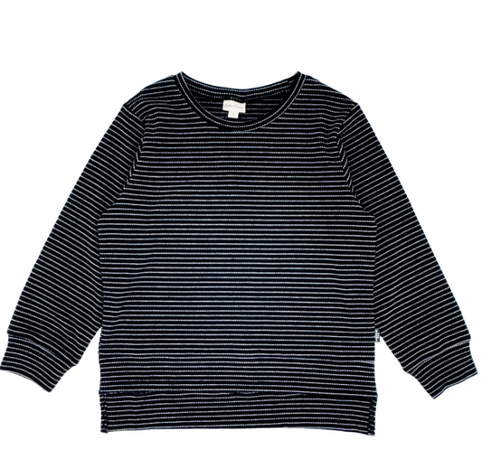 Black Stripe Pullover