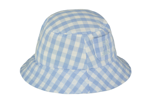 Blue Plaid Hat