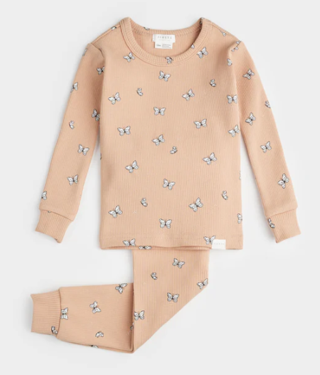 Ribbed Butterfly PJ's