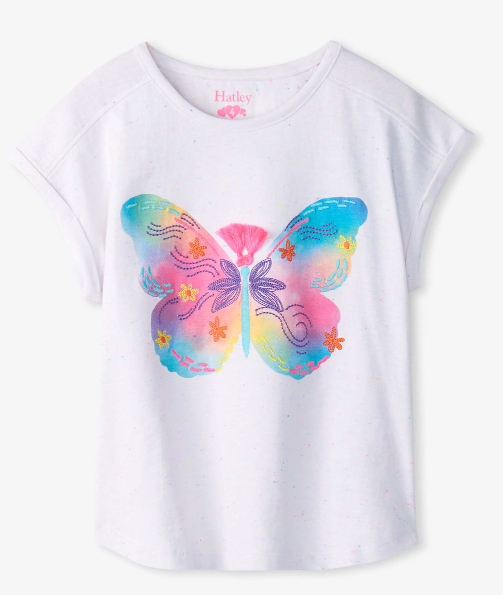 Painted Butterfly Tee