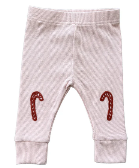 Candy Cane Patch Leggings