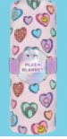 Candy Hearts Plush Blanket