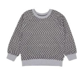 Checker Gray Pullover