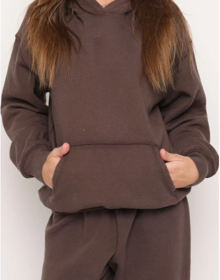 Chocolate Oversized Hoodie Sweatshirt