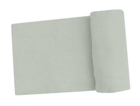 Desert Green Muslin Swaddle