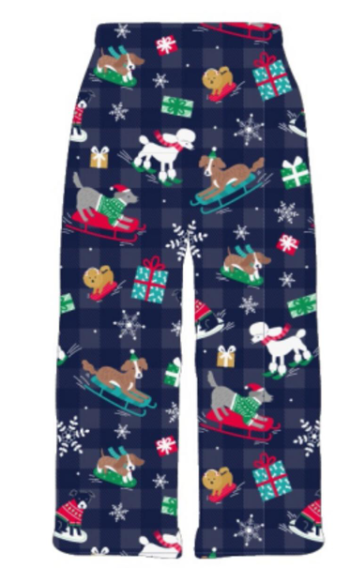 Downhill Dog Plush Pants