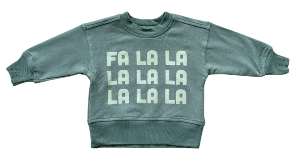 Fa La La Boxy Sweatshirt