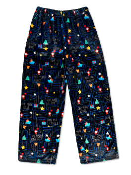 Game On Santa Plush Pants