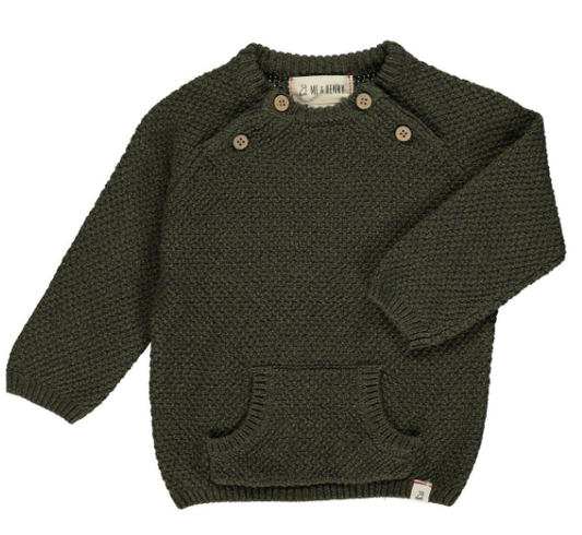 Green Pocket Sweater