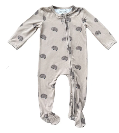 Hedgehog Footie Romper