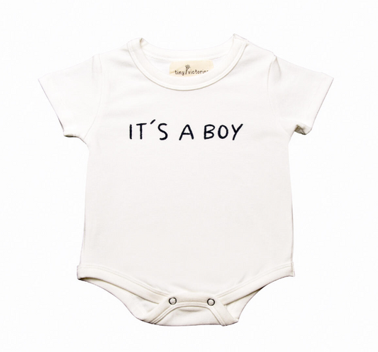 It's a Boy! Short Sleeve Onesie