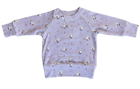 Lavender Owl Top