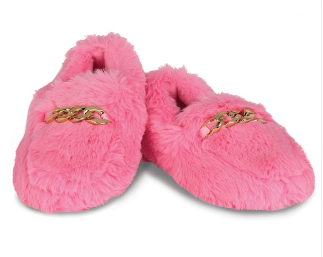 Furry Loafer Slippers