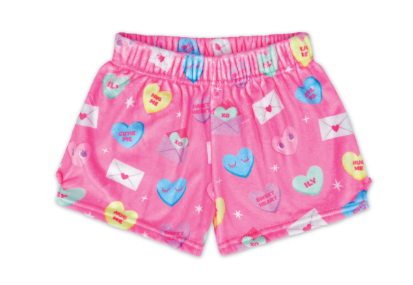 Love Notes Plush Shorts